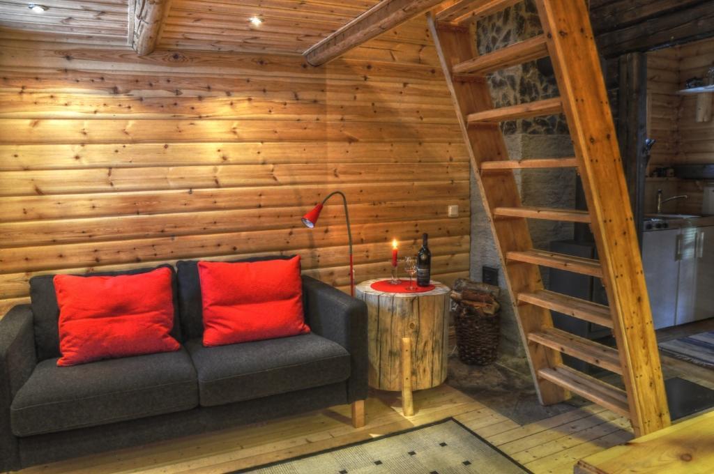 Cottage On Wild River In Lapland/Sweden Karlsten Bilik gambar